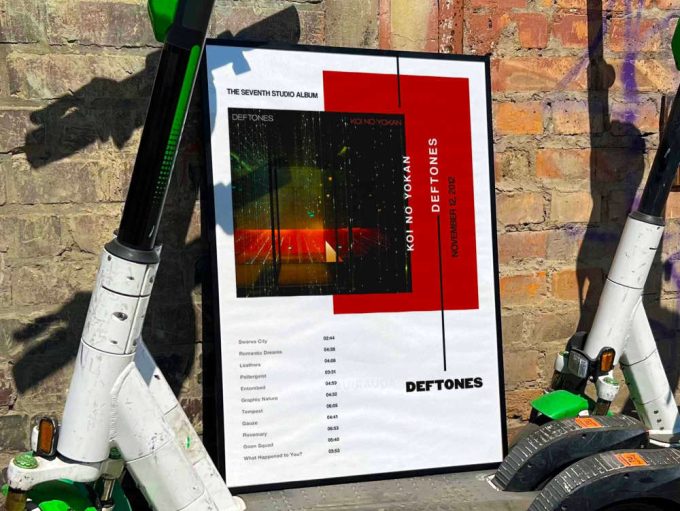 Deftones “Koi No Yokan” Album Cover Poster #3