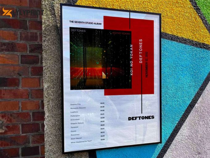 Deftones “Koi No Yokan” Album Cover Poster #3