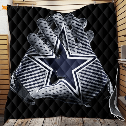 ExcellentFootball Team Dallas Cowboys 3D Full Printing Quilt Home Decor 2024 Gifts Home Decor 2024 Gifts