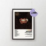 Hozier Posters / Unreal Unearth Poster, Tracklist Album Cover Poster, Print Wall Art, Custom Poster, Hozier, Unreal Unearth
