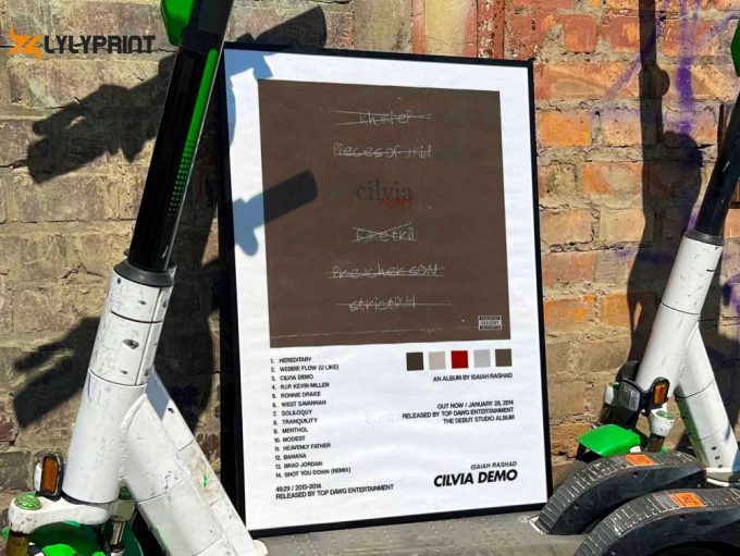 Isaiah Rashad “Cilvia Demo” Album Cover Poster #2