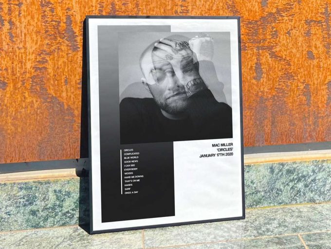 Mac Miller”s “Circles” Album Cover Poster