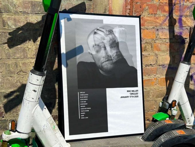 Mac Miller”s “Circles” Album Cover Poster