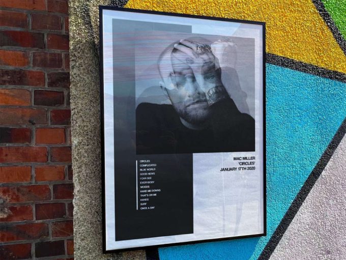 Mac Miller”s “Circles” Album Cover Poster