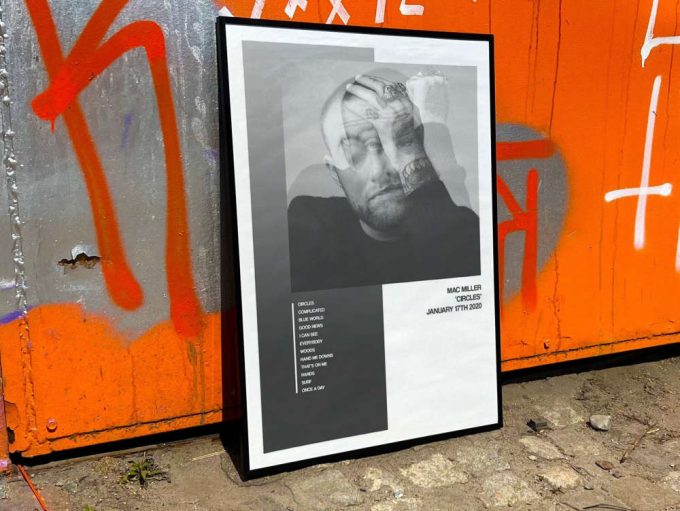 Mac Miller”s “Circles” Album Cover Poster
