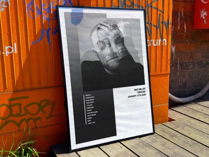 Mac Miller”s “Circles” Album Cover Poster