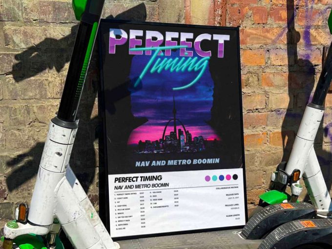 Nav And Metro Boomin “Perfect Timing” Album Cover Poster #6
