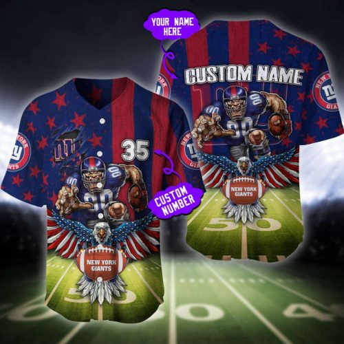 New York Giants Baseball Jersey Custom Name And Number Gift For Men Women