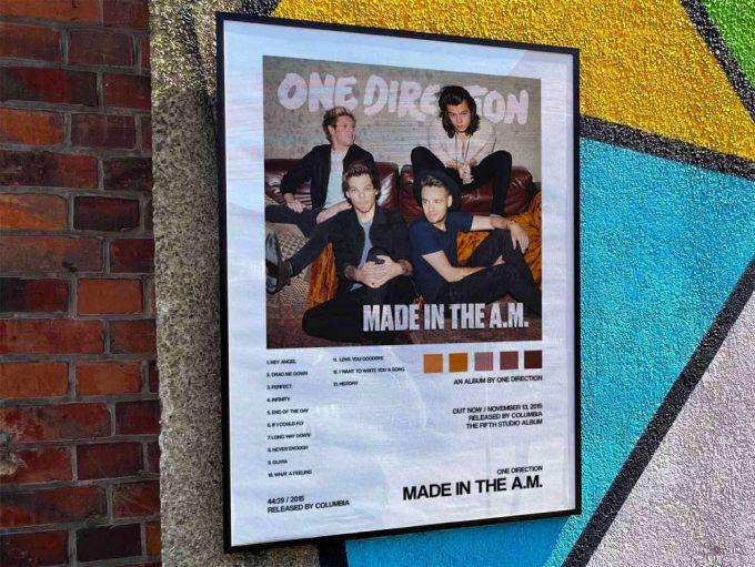 One Direction “Made In The AM” Album Cover Poster #2