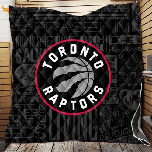 Popular Basketball Team Toronto Raptors 3D Full Printing Quilt Home Decor 2024 Gifts Home Decor 2024 Gifts