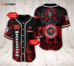 Tampa Bay Buccaneers Baseball Jersey Custom Name And Number Gift For Men Women