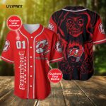 Tampa Bay Buccaneers Baseball Jersey Custom Name And Number Gift For Men Women
