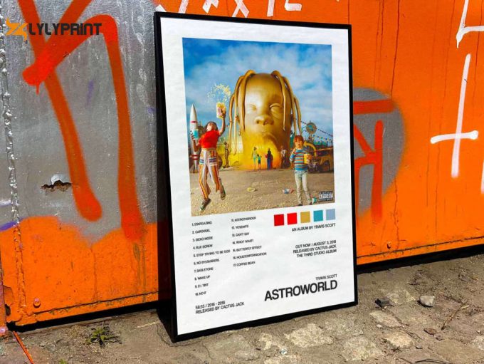 Travis Scott “Astroworld” Album Cover Poster #2