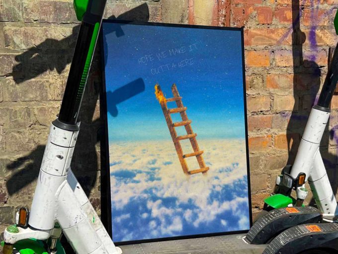 Travis Scott “Highest In The Room” Album Cover Poster #fac
