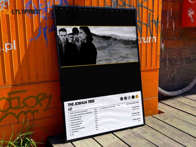 U2 “The Joshua Tree” Album Cover Poster #6