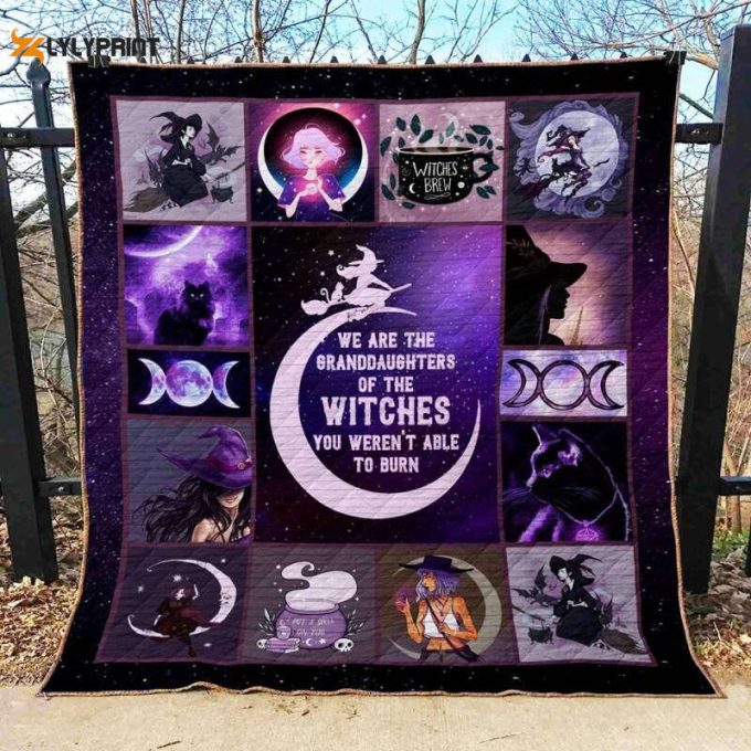 Wicca A Spell 3D Quilt Blanket
