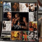 2Pac 2 Quilt Blanket For Fans Home Decor Gift
