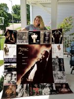 2Pac 2 Quilt Blanket For Fans Home Decor Gift