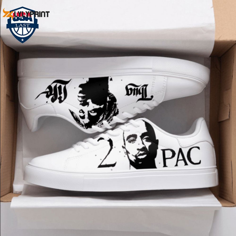 2Pac 3 Skate Shoes For Men Women Fans Gift 2Pac 3 Skate Shoes For Men Women Fans Gift