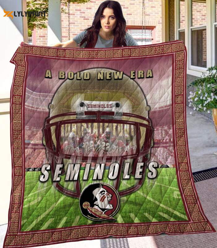 A Bold New Era Seminoles 3D Customized Quilt Blanket A Bold New Era Seminoles 3D Customized Quilt Blanket