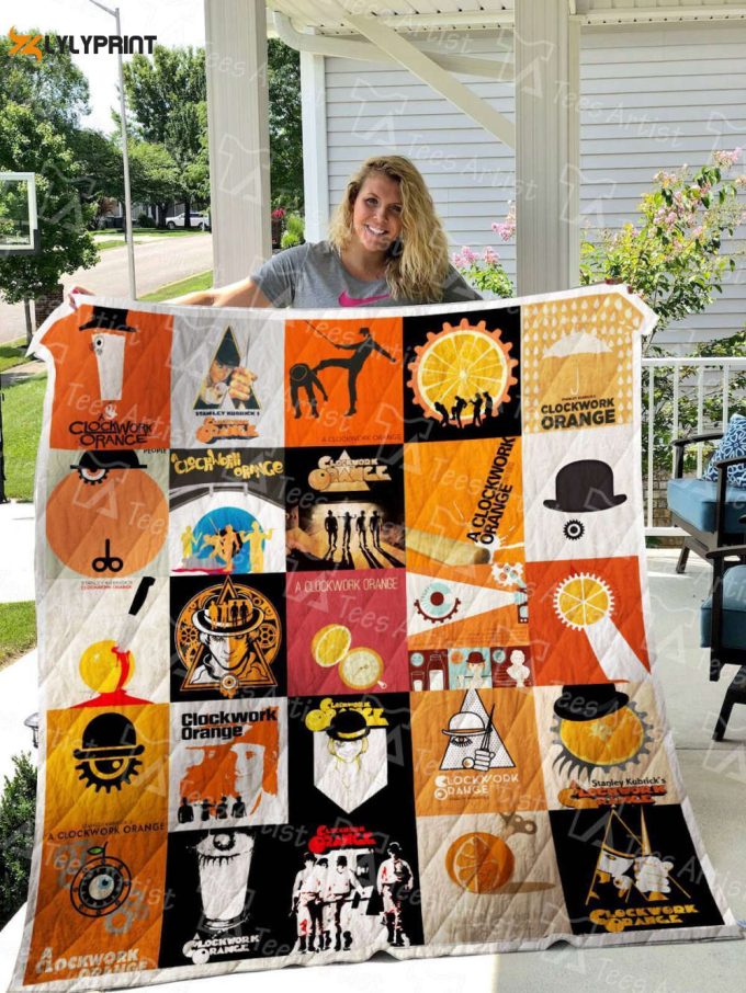 A Clockwork Orange 3D Customized Quilt Blanket