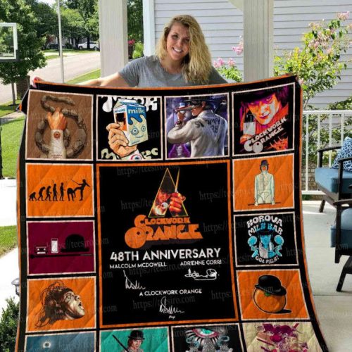 A Clockwork Orange 3D Quilt Blanket