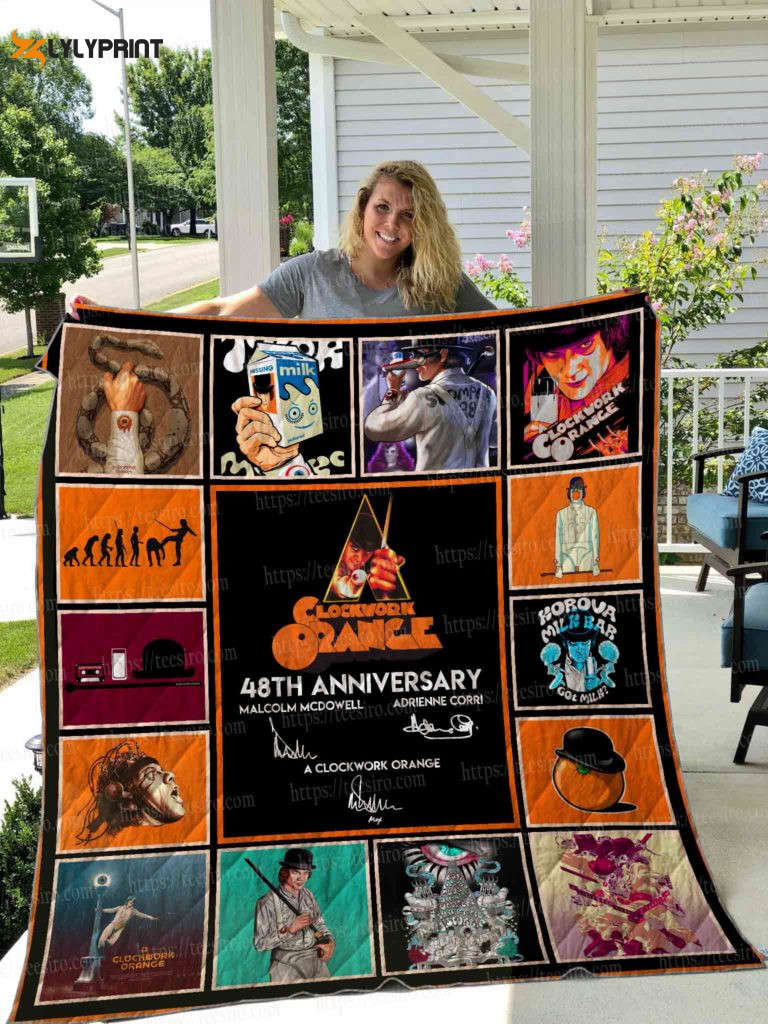 A Clockwork Orange 3D Quilt Blanket A Clockwork Orange 3D Quilt Blanket