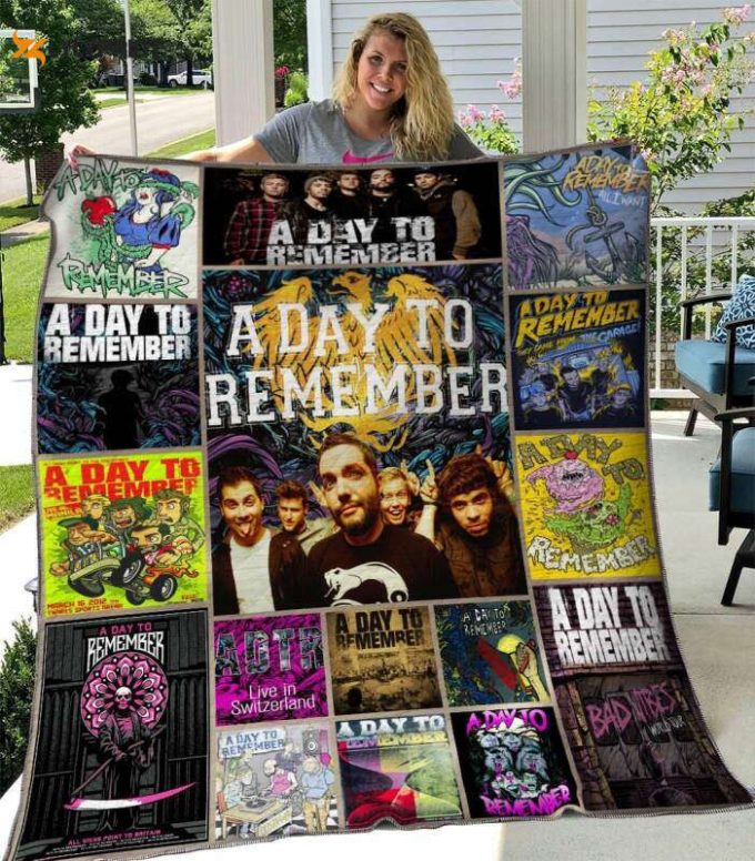 A Day To Remember 3D Customized Quilt
