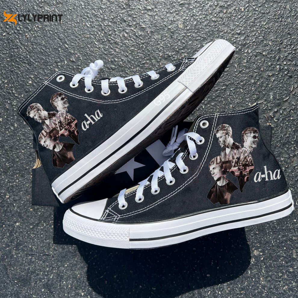 A-ha Skate Shoes For Men Women Fans Gift A-ha Skate Shoes For Men Women Fans Gift