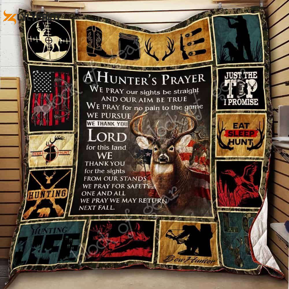 A Hunter’s Prayer 3D Customized Quilt A Hunter’s Prayer 3D Customized Quilt