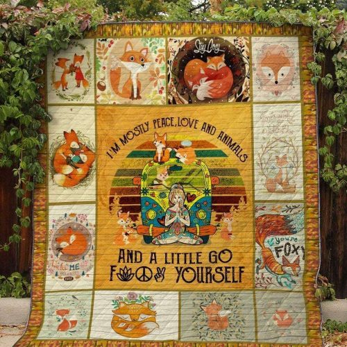 A Little Go Foxcustomized 3D Customized Quilt