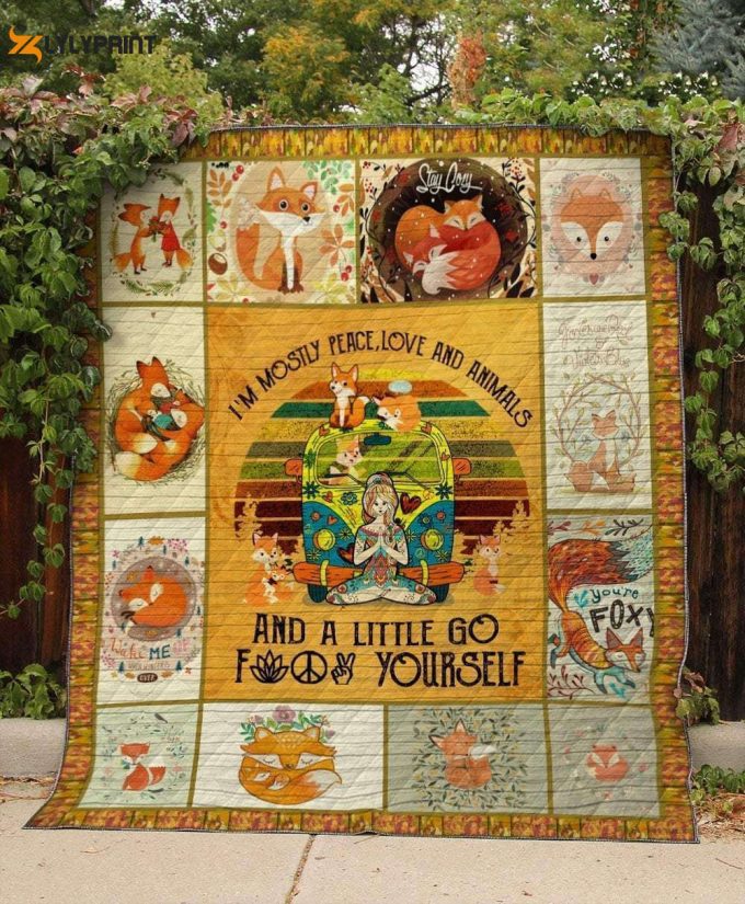 A Little Go Foxcustomized 3D Customized Quilt