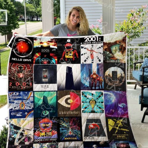 A Space Odyssey 3D Customized Quilt Blanket