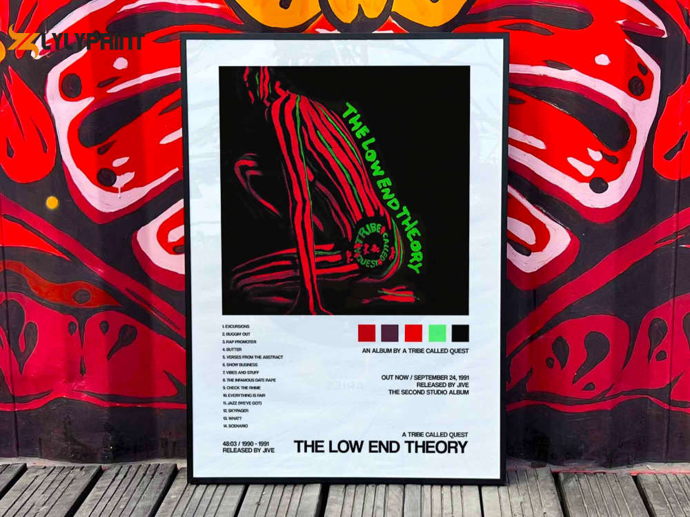 A Tribe Called Quest “The Low End Theory” Album Cover Poster #2 A Tribe Called Quest “The Low End Theory” Album Cover Poster #2