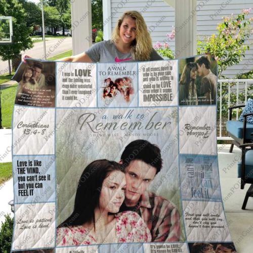 A Walk To Remember 3D Customized Quilt Blanket