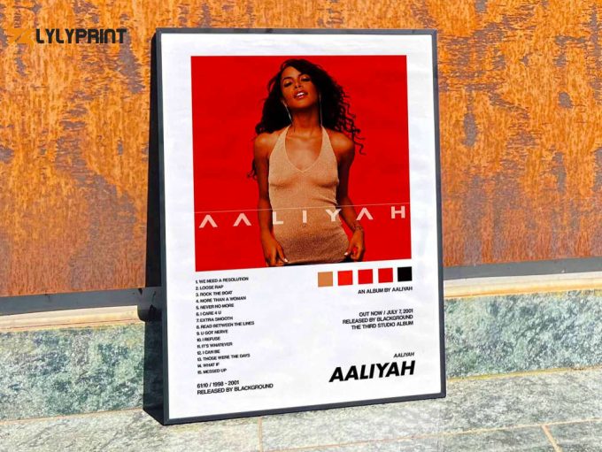 Aaliyah “Aaliyah” Album Cover Poster #2