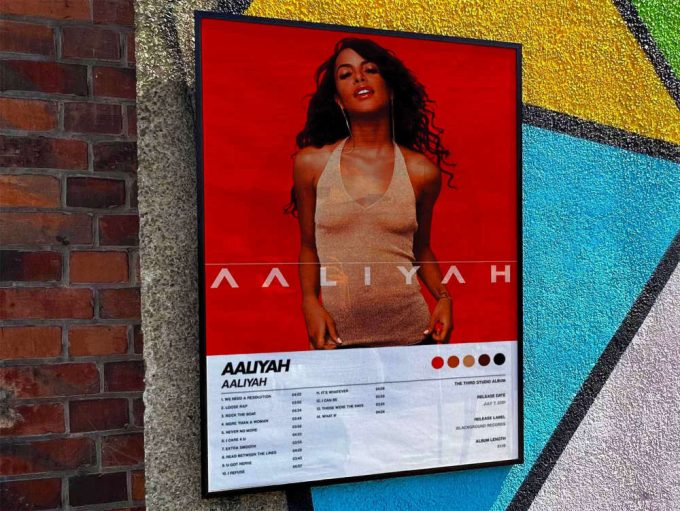 Aaliyah “Aaliyah” Album Cover Poster #6