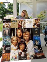 ABBA Quilt Blanket For Fans Home Decor Gift
