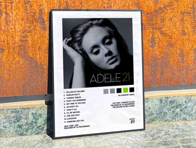 Adele “21” Album Cover Poster #2