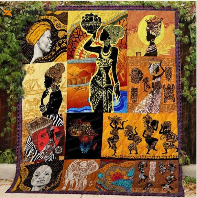 African 3D Customized Quilt