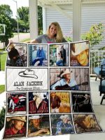 Alan Jackson 2 Quilt Blanket For Fans Home Decor Gift