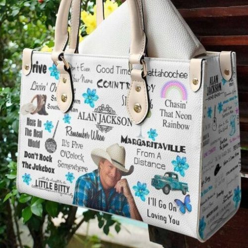 Alan Jackson 3 Leather Handbag Gift For Women