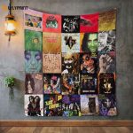 Alice Cooper Quilt Blanket For Fans Home Decor Gift