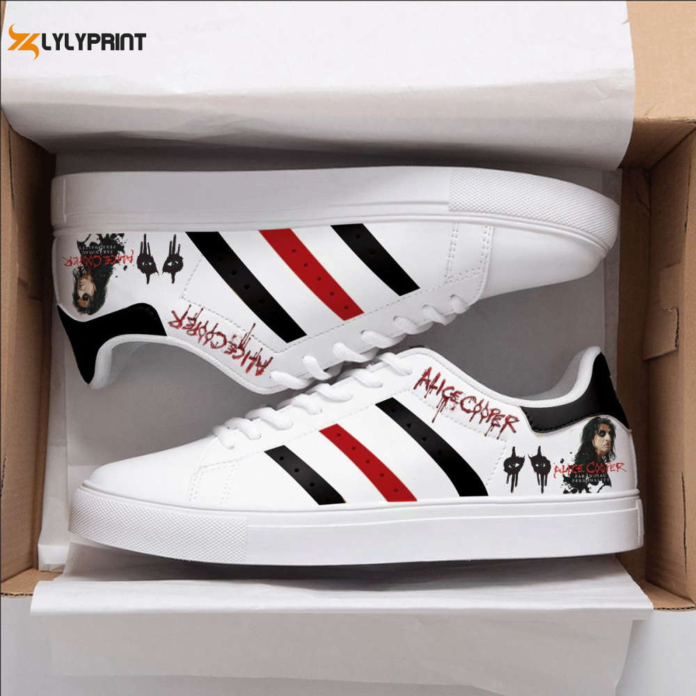 Alice Cooper Skate Shoes For Men Women Fans Gift Alice Cooper Skate Shoes For Men Women Fans Gift