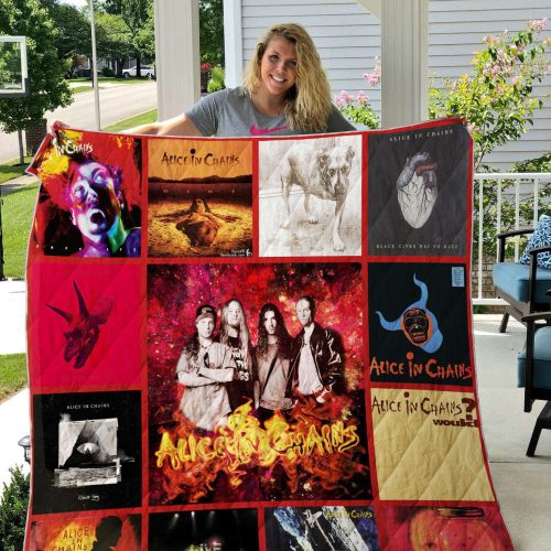 Alice In Chains 1 Quilt Blanket For Fans Home Decor Gift