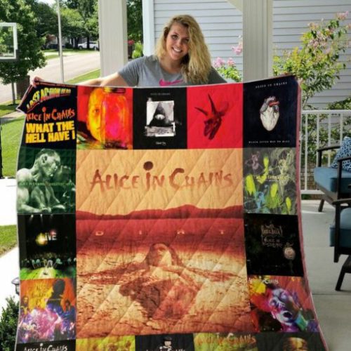Alice In Chains 3 Quilt Blanket For Fans Home Decor Gift