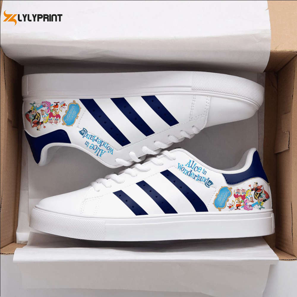 Alice In Wonderland 2 Skate Shoes For Men Women Fans Gift Alice In Wonderland 2 Skate Shoes For Men Women Fans Gift