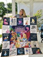 Alice In Wonderland 6 Quilt Blanket