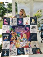 Alice In Wonderland 6 Quilt Blanket