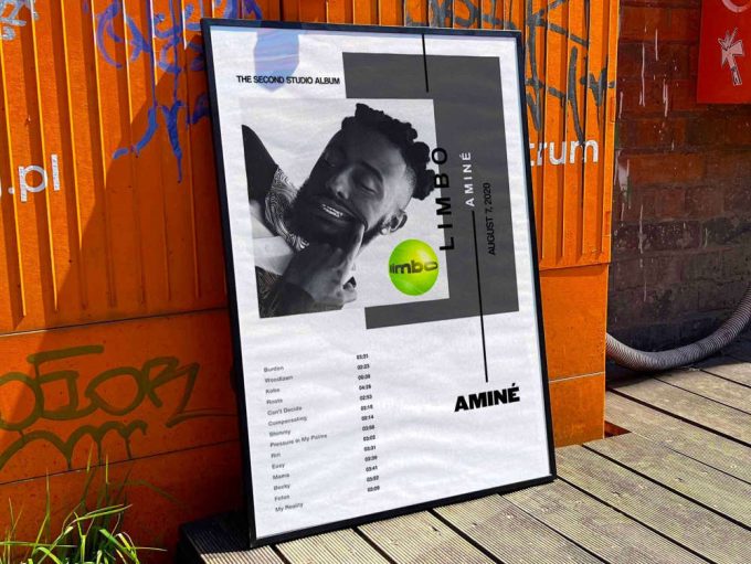 Amine “Limbo” Album Cover Poster #3